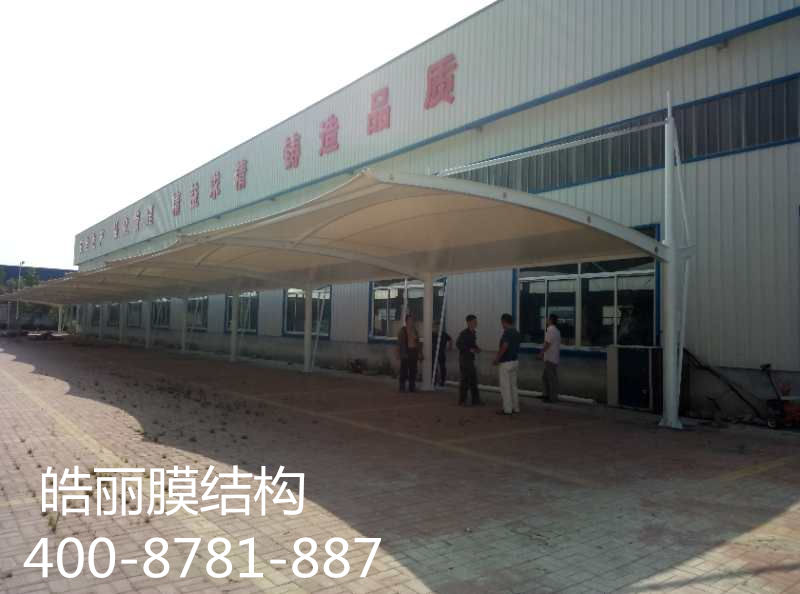 德州諾森塑膠廠(chǎng)區(qū)車(chē)棚